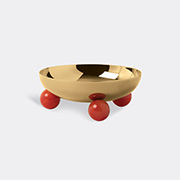 Sambonet 'penelope' Bowl, Coral, Small -  Serving And Trays Inox Gold/base Coral Resina Uni