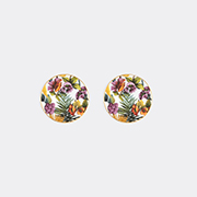 Simone Guidarelli Home 'jungle' Coaster, Set Of Two, Multicolor -  Barware Multicolour Uni
