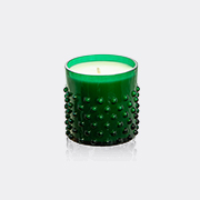 KLIMCHI 'hobnail' Candle, Christmas, Dark Green -  Candlelight And Scents Green Uni