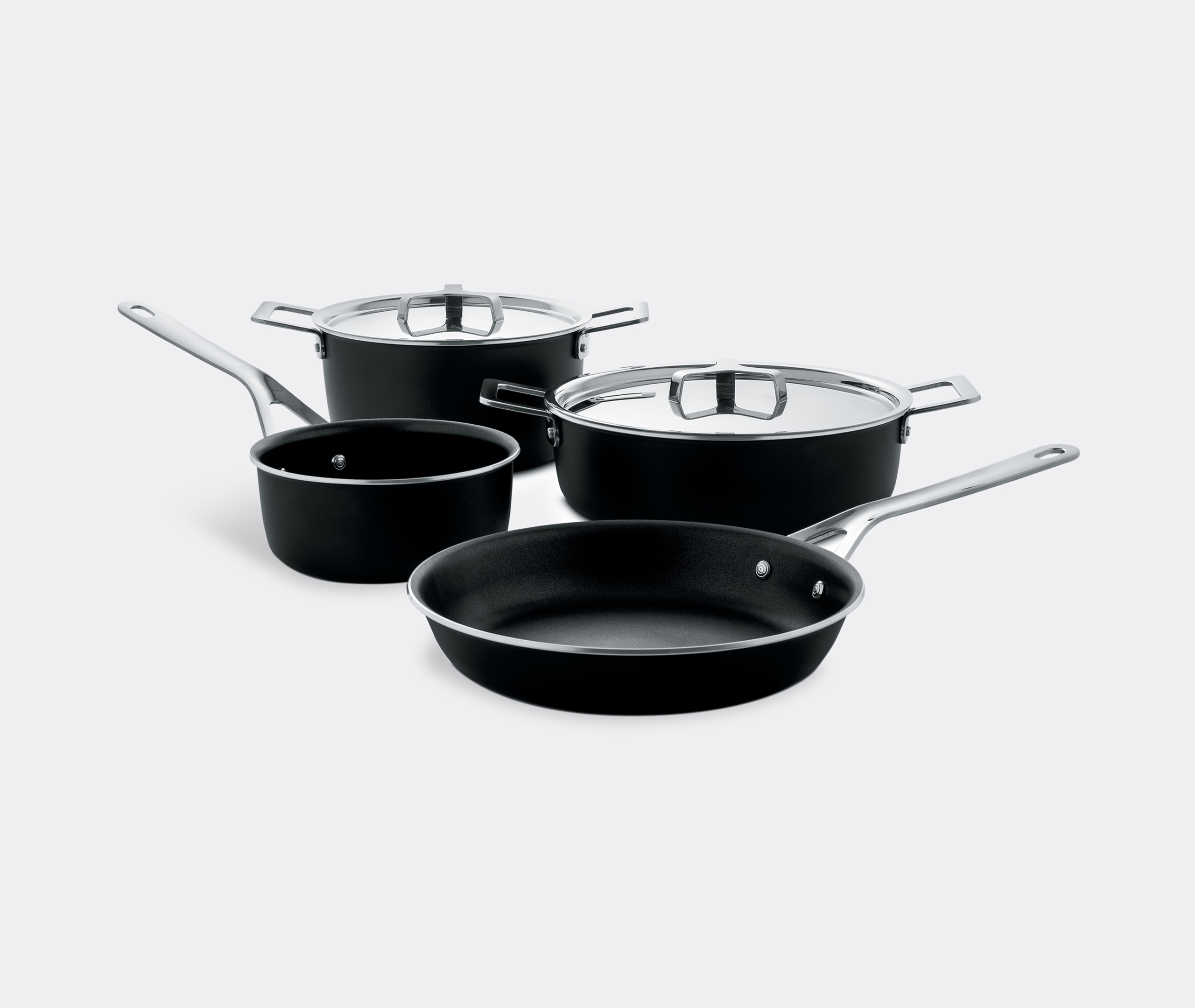 Alessi Kitchen And Tools Black Uni In Black