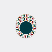 La DoubleJ 'farfalle Ring' Dessert Plate, Set Of Two -  Tableware Multicolour Uni