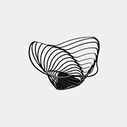 Alessi 'trinity' Centrepiece, Black -  Serving And Trays Black Uni