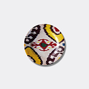 Les-Ottomans 'ikat' Plate, Large -  Tableware Multicolour Uni