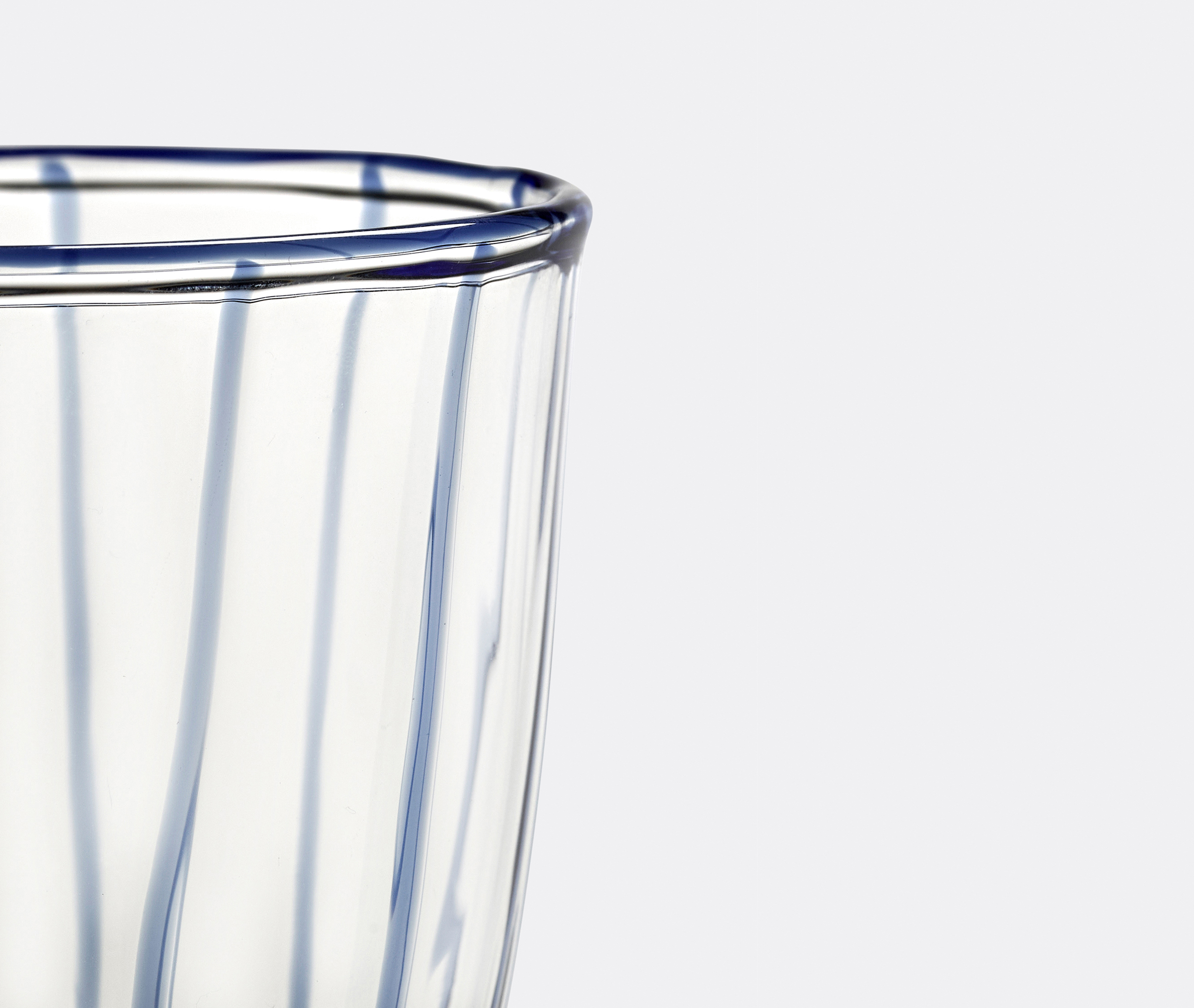 Serax Glassware Blue Uni In Blue