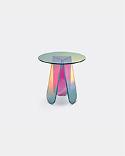 Glas Italia 'shimmer 1' Table -  Tables And Consoles Iridiscent Uni