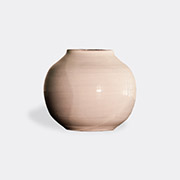 Basis 'terracotta' Round Vase, White -  Vases White Uni
