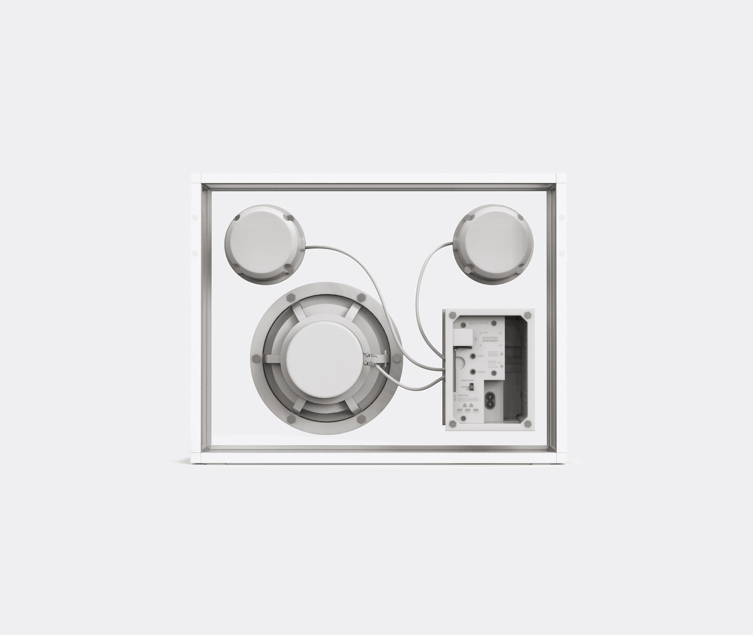 Transparent Audio White Uni In White