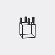 Audo Copenhagen 'kubus 4' Candleholder, Black -  Candlelight And Scents Black Uni