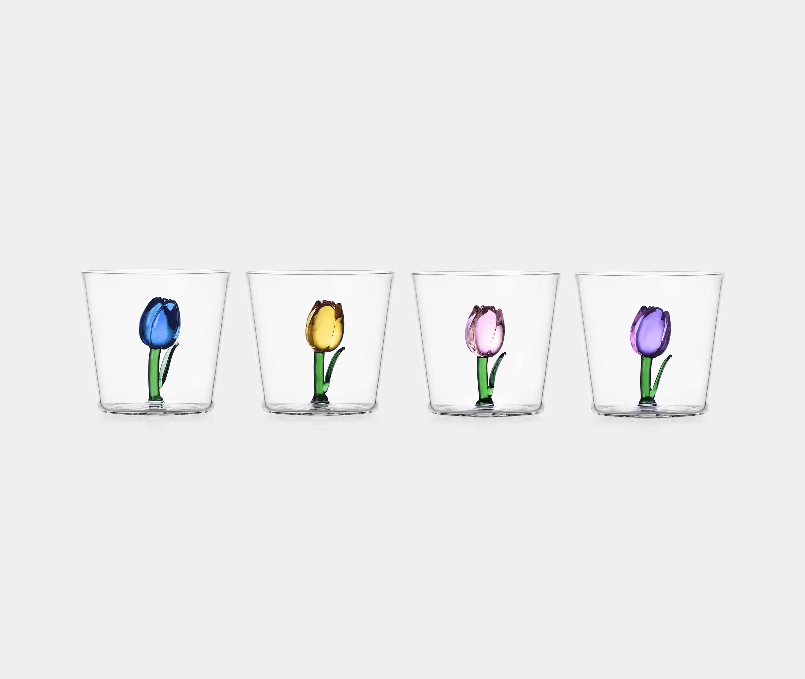 Ichendorf Milano Glassware Multicolour Uni In Transparent