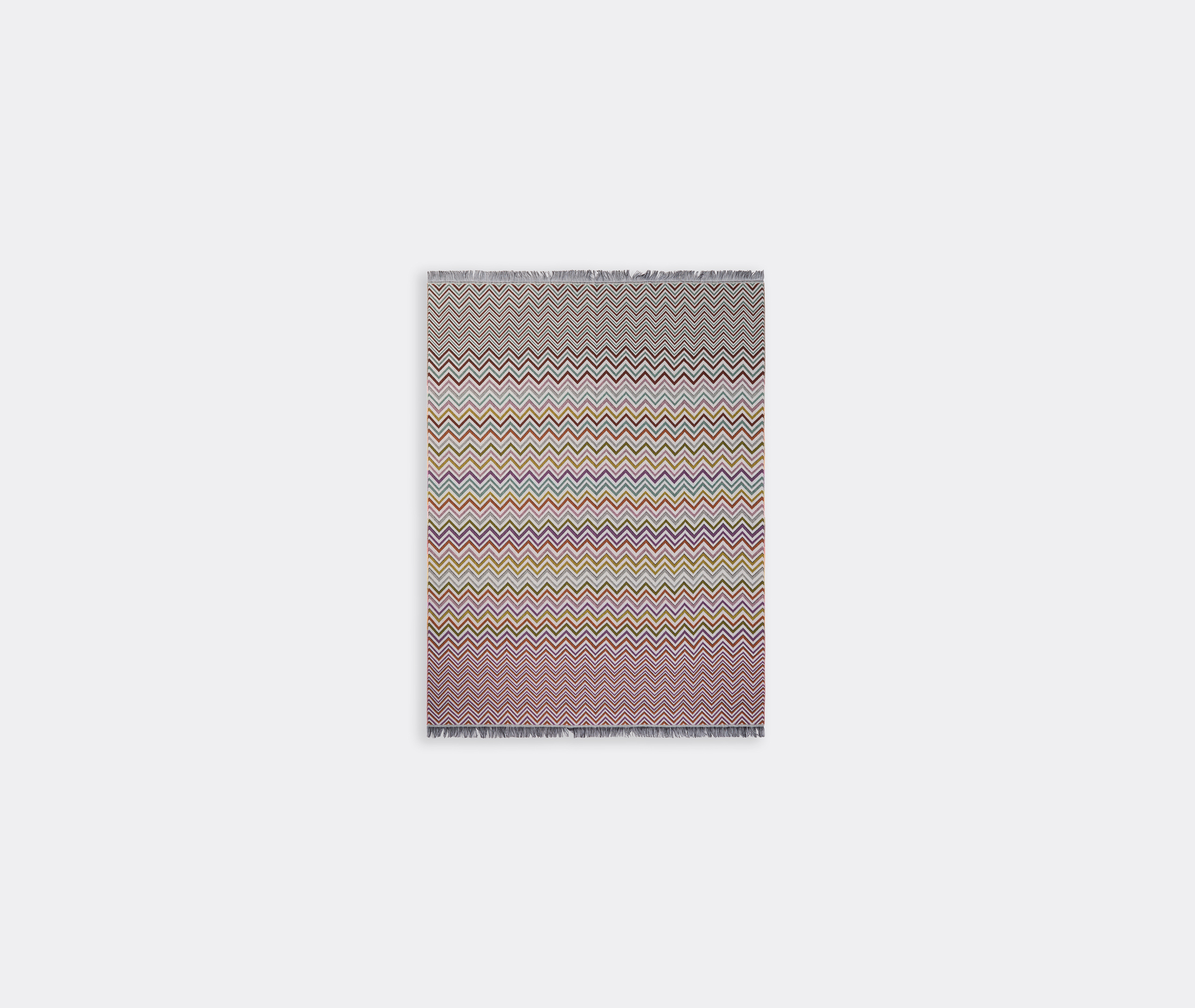 Missoni Antwan Zigzag Wool-blend Throw In Multi