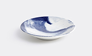 1882 Ltd 'indigo Storm' Serving Bowl -  Serving And Trays Multicolour Uni