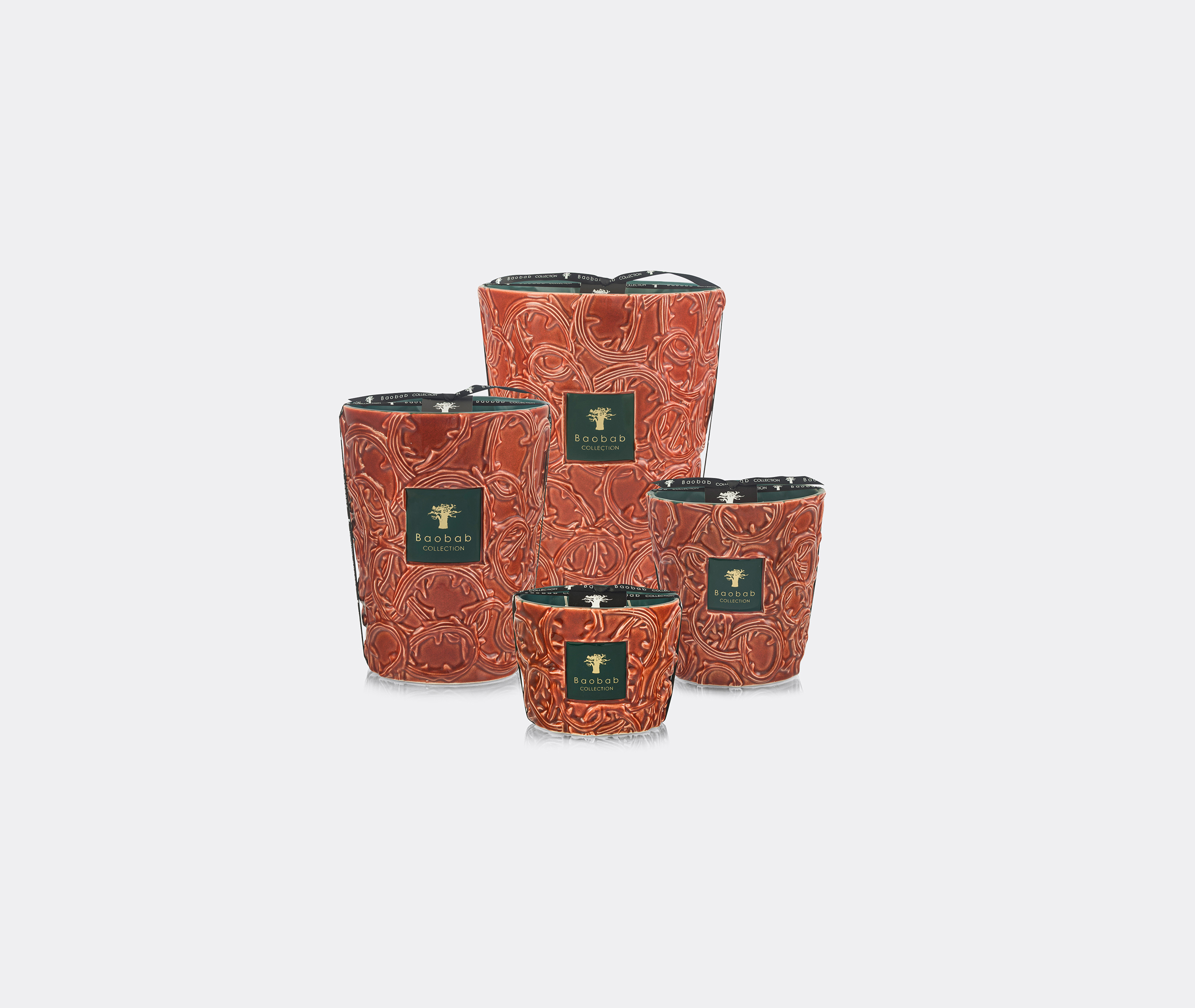 Baobab Collection Candlelight And Scents Red Uni In Red
