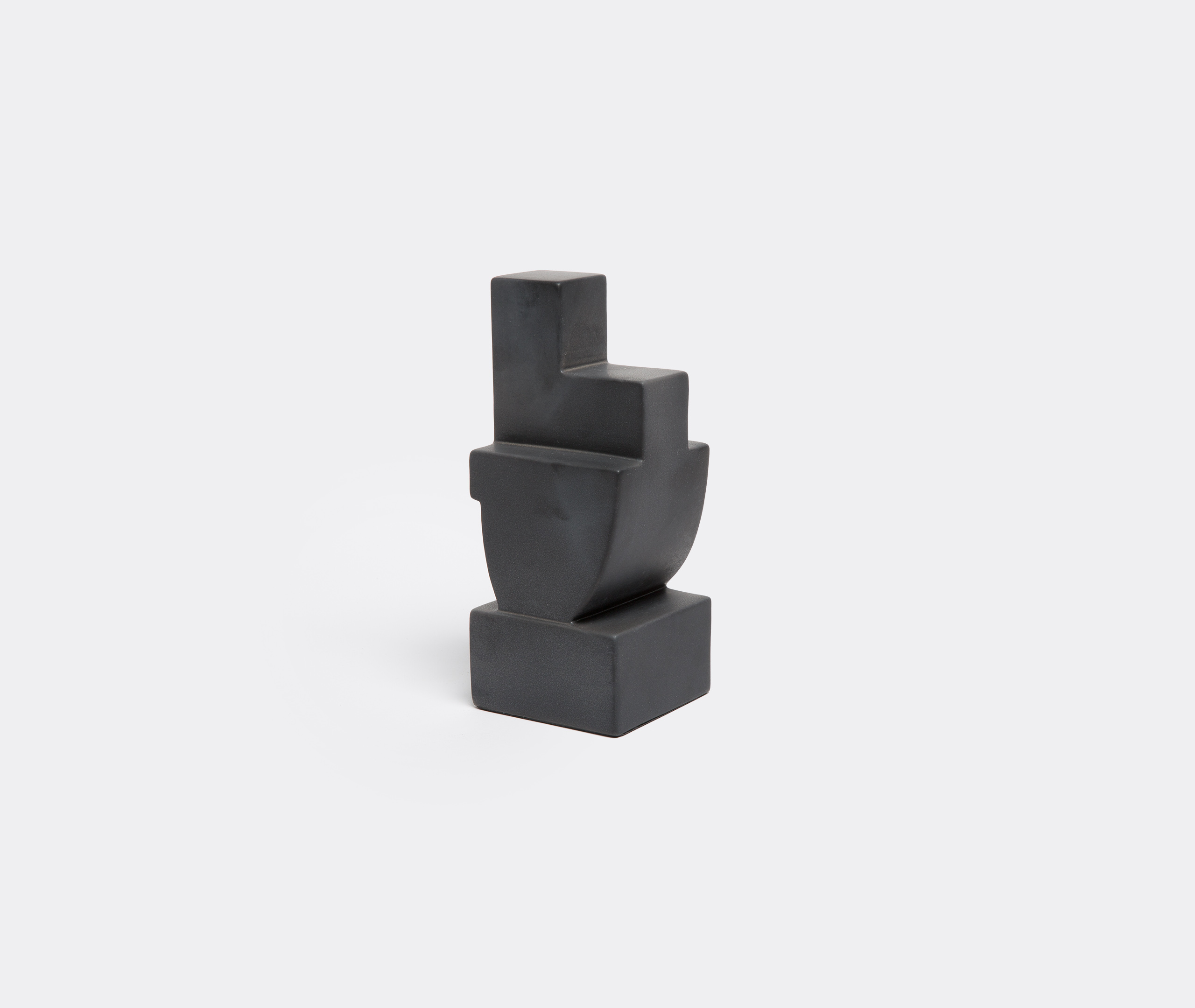 L'objet Decorative Objects Black Uni In Black