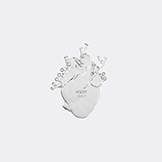 Seletti 'love In Bloom' Vase, Glass -  Vases Trasparent Uni