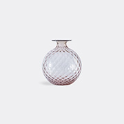 Venini 'monofiore' Bottle, M, Dusty Rose -  Vases Dusty Rose, Red Uni