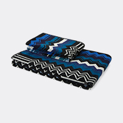 Missoni 'giacomo' Towel, Set Of Two, Blue Multicolor -  Bath Linens Blue Uni