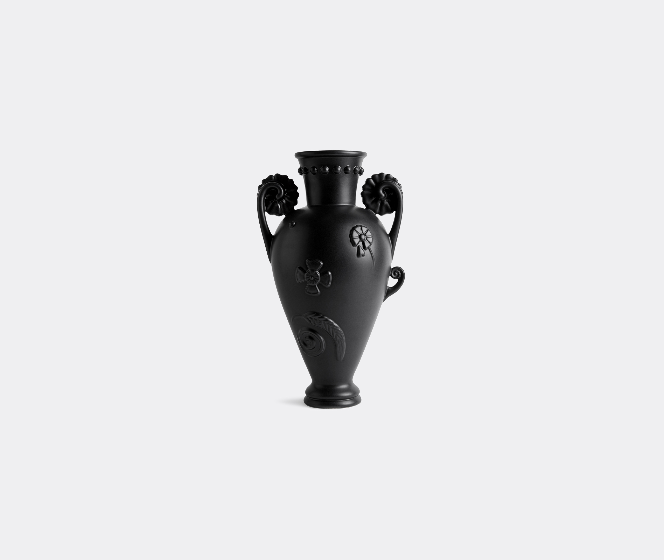 L'objet Vases Black Uni In Black