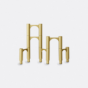 AYTM 'compono' Candle Holder, Gold -  Candlelight And Scents Gold Uni