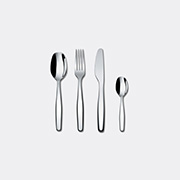 Alessi 'itsumo' Cutlery Set, 24 Pieces -  Cutlery Steel Uni