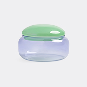 &k Amsterdam 'puffy' Jar, Lilac Multicolor -  Tea And Coffee Multicolor Uni