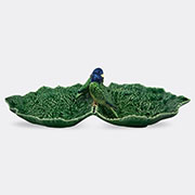 Bordallo Pinheiro 'cinerária' Double Leaf Bowl -  Decorative Objects Multicolour Uni