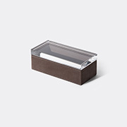 Poltrona Frau Leather Case, Small -  Organising Seppia Uni
