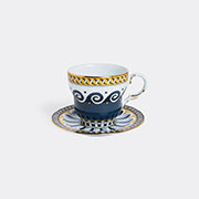 La Doublej Big Mama Cup And Saucer In Multicolor