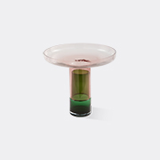 POLSPOTTEN 'formy' Vase, Disk, Pink And Green -  Vases Multicolour Uni