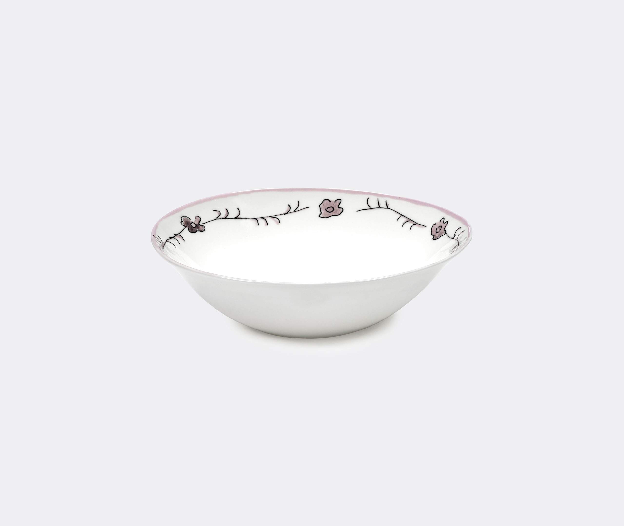 Serax Marni Dark Viola Pasta Bowl In Multicolor