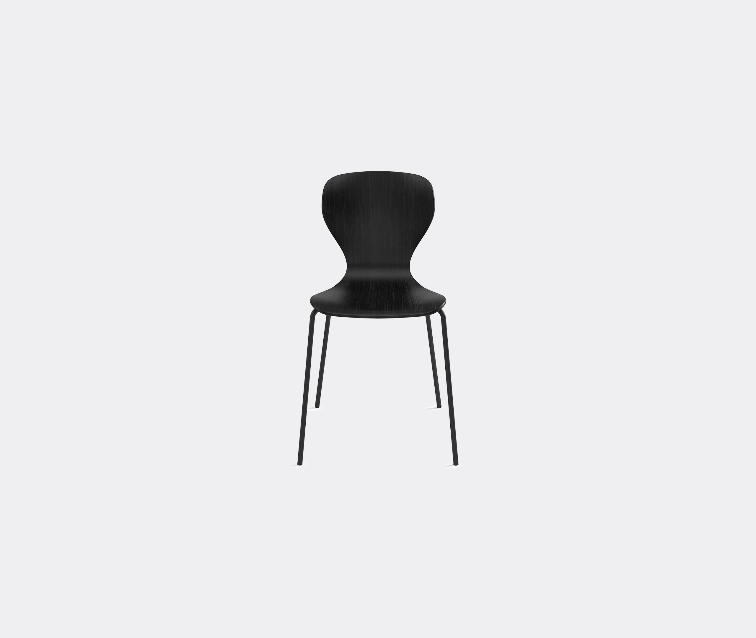 Viccarbe Seating Black Uni In Black