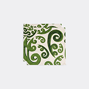 THEMIS Z 'athenee Peacock' Napkin, Green, Set Of Two -  Table Linens Green Uni