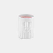 Ginori 1735 'the Lady' Vase Candle, Large, Flamingo -  Candlelight And Scents White Uni