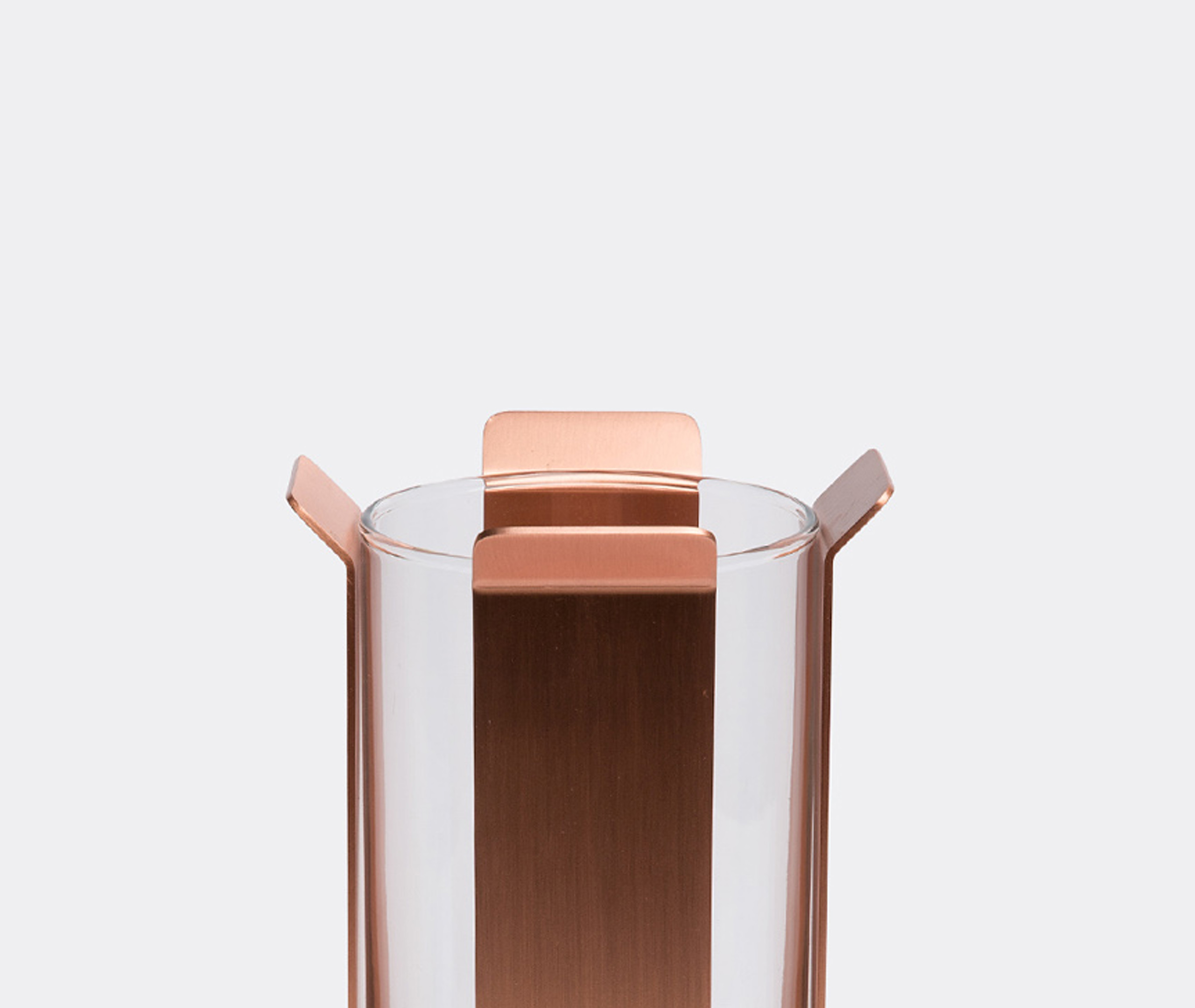 Marta Sala Éditions Vases Mat Copper Uni In Mat Copper