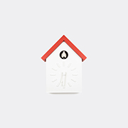 Magis 'cu-clock' Wall Clock, Orange -  Mirrors And Clocks Orange Uni