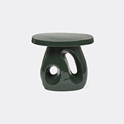 Serax 'amé' Side Table, Dark Green -  Tables And Consoles Green Uni