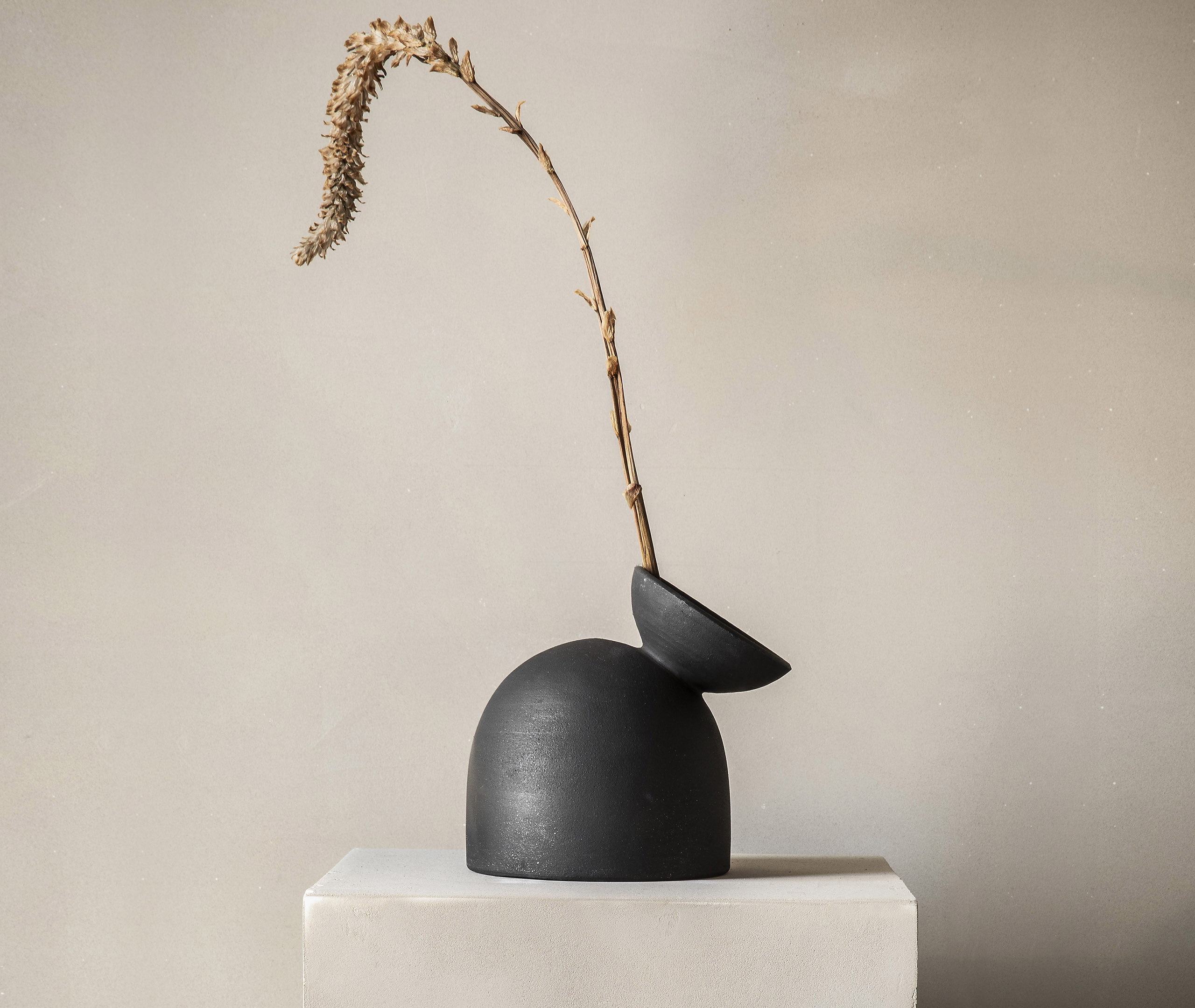Origin Made Vases Black Uni In Black