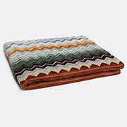 Missoni 'giacomo' Bath Towel, Green -  Bath Linens Green Multicolor Uni