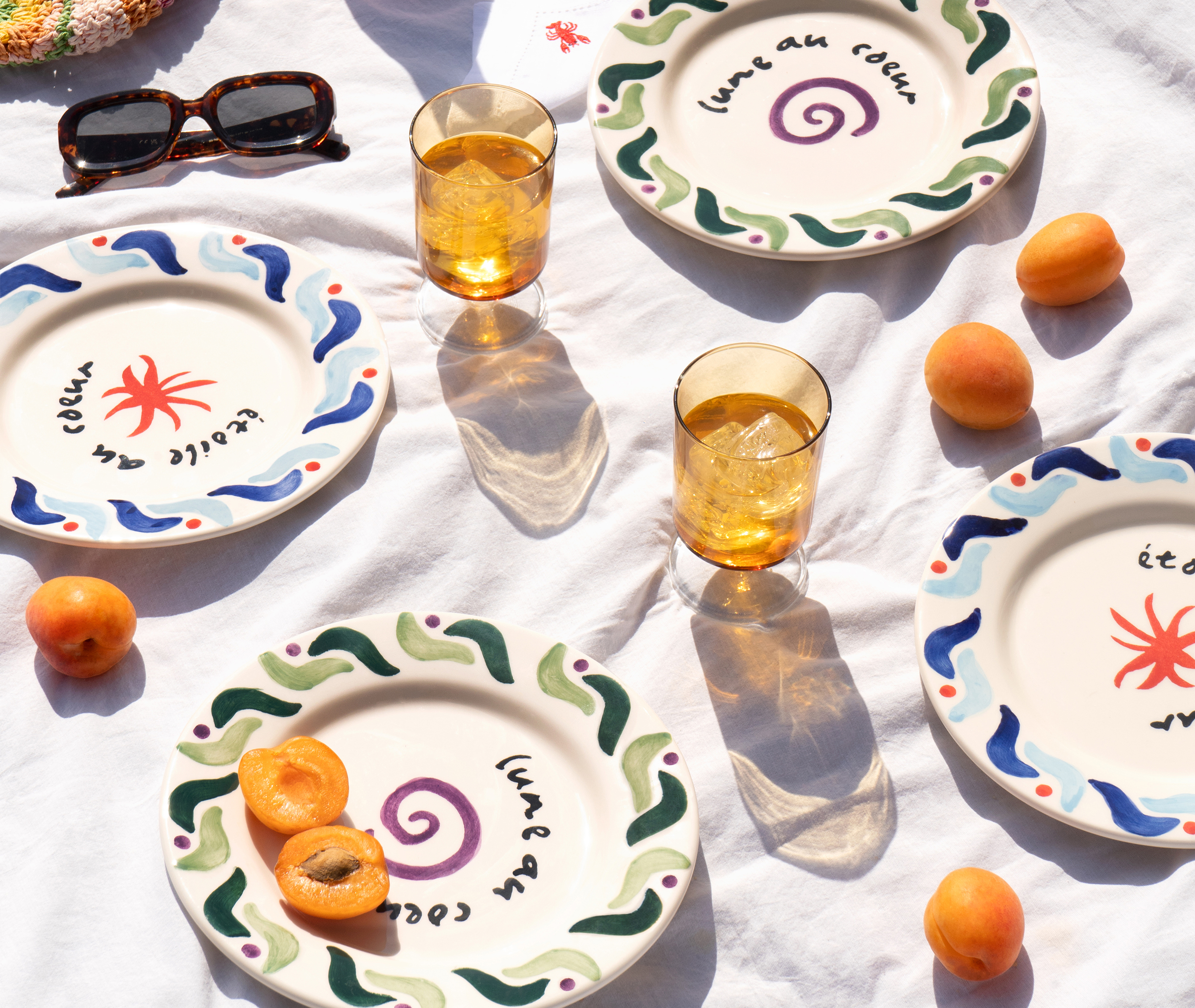 Octaevo Tableware Multicolour Uni In Multi