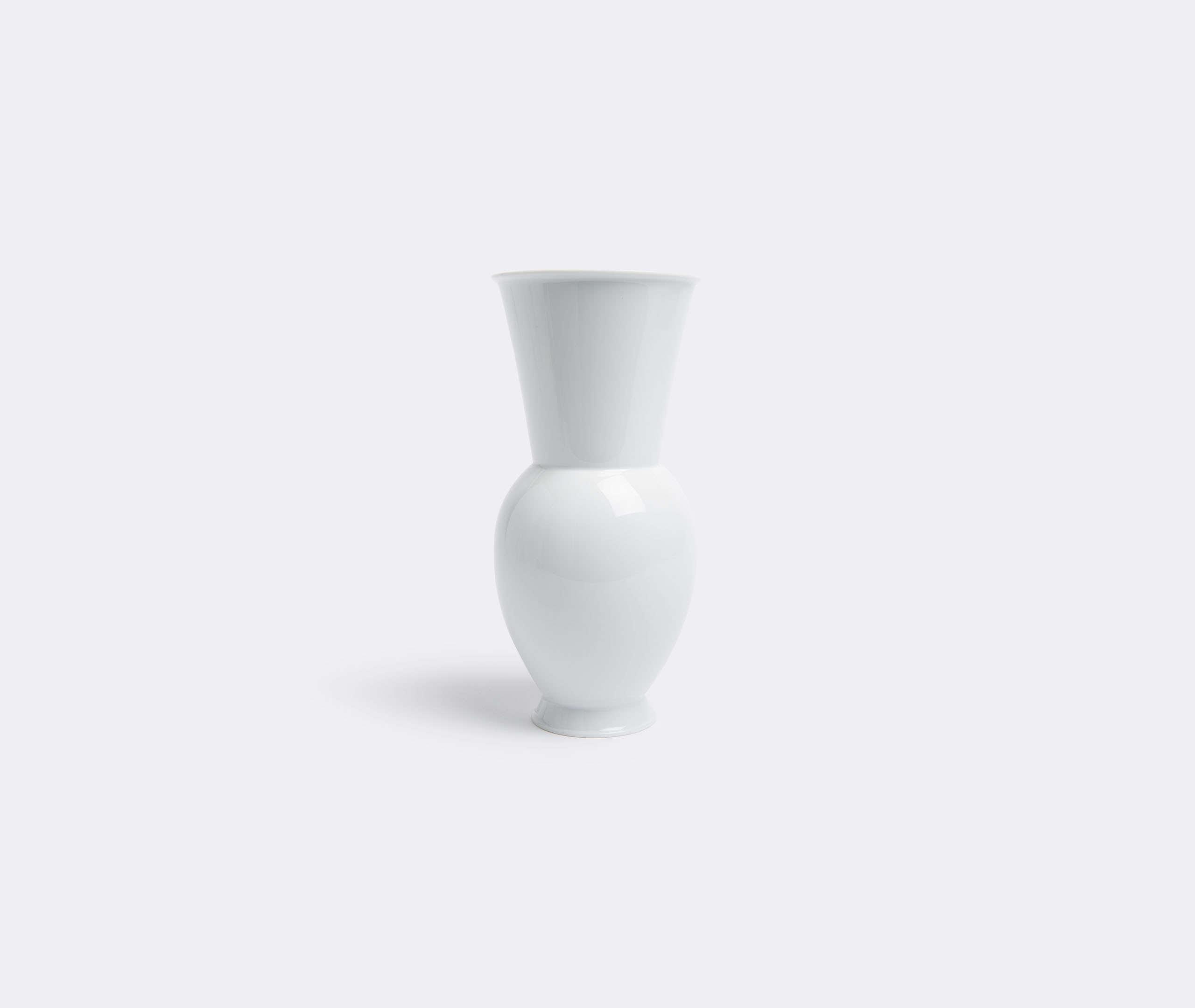 Kpm Berlin Vases White Uni In White