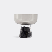 XLBoom 'gusto Coupe' Glass, Large, Gray -  Serving And Trays Grey Uni