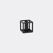 Audo Copenhagen 'kubus 1' Candleholder, Black -  Candlelight And Scents Black Uni