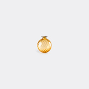 Venini 'monofiore' Bottle, Xs, Yellow -  Vases Amber Uni