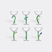 Ichendorf Milano 'botanica' Champagne Glass, Set Of Six -  Glassware Multicolor Uni