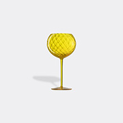 NasonMoretti 'gigolo' Red Wine Glass, Balloton Yellow -  Glassware Yellow Uni
