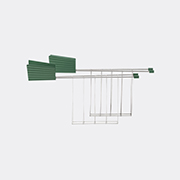 Alessi 'plissé' Toaster Racks, Green -  Kitchen And Tools Green Uni