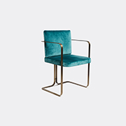 Marta Sala Éditions Seating Bronze In Bronze, Celadon