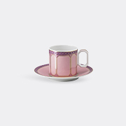 Rosenthal 'signum' Espresso Cup And Saucer, Pink -  Tea And Coffee Pink Uni