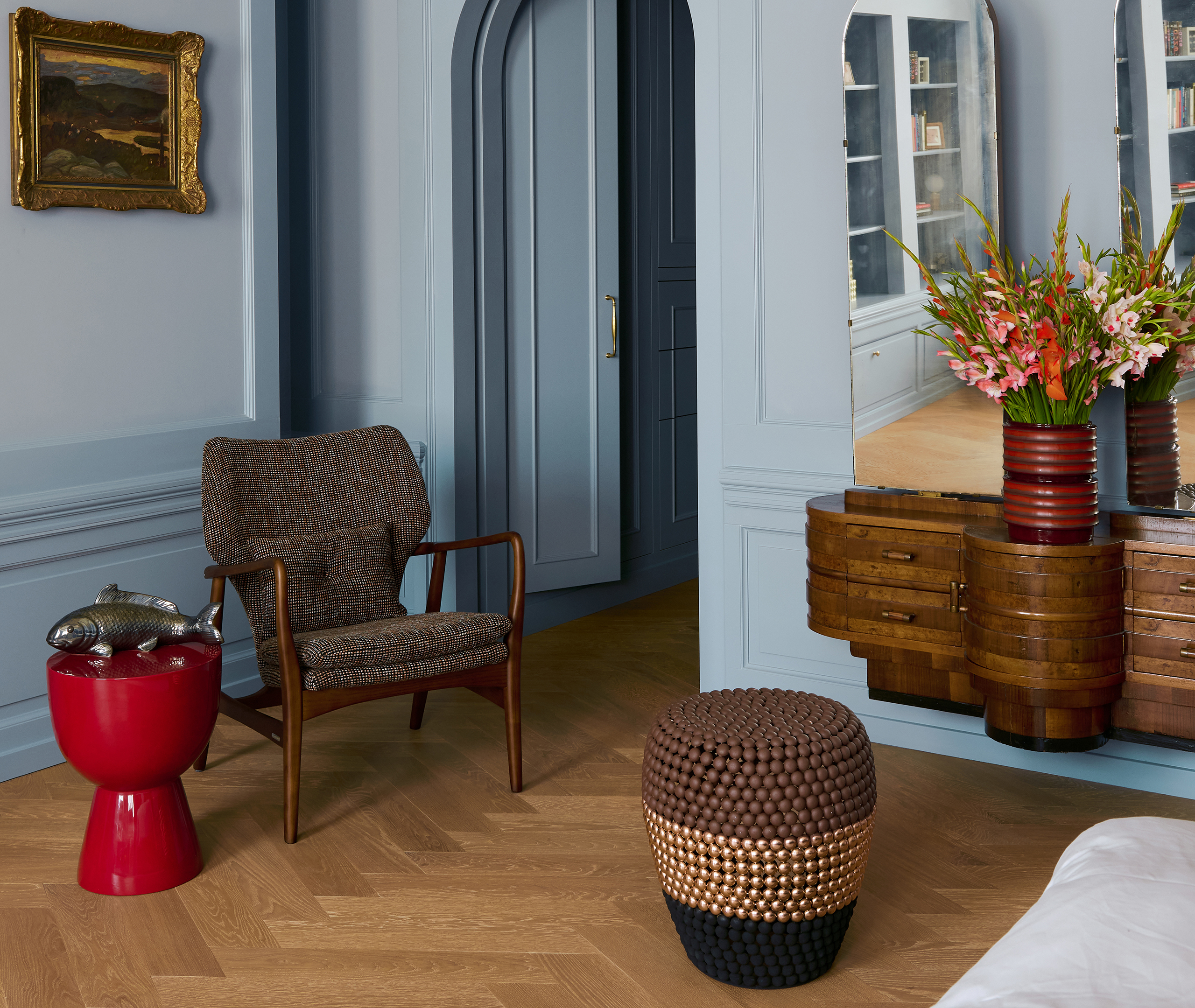 Polspotten Vases Coral Uni In Brown