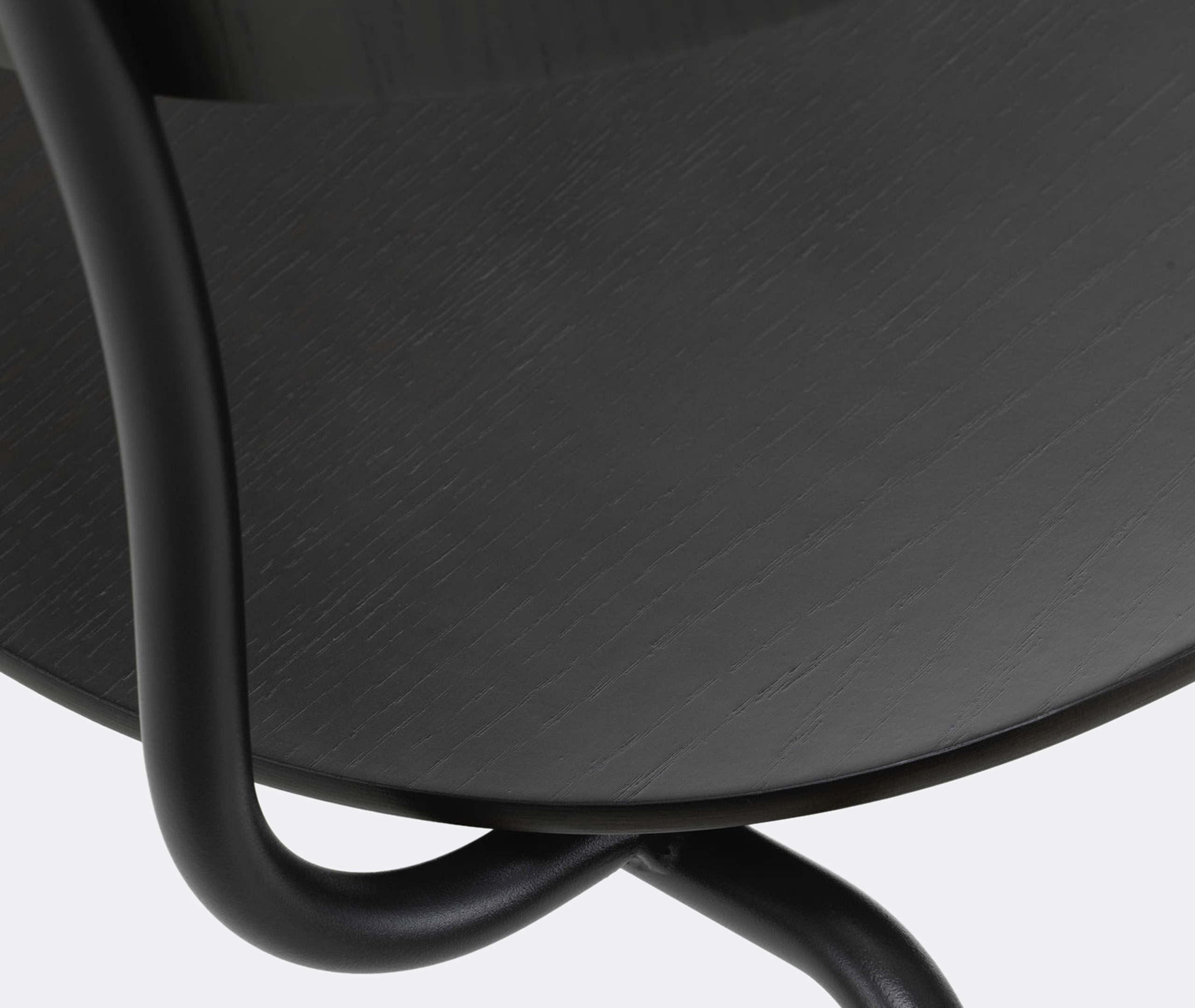 Vitra Seating Dark Oak In Dark Oak, Basic Dark Base, Gli