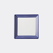L'Objet 'perlee' Square Vide Poche Tray, Blue -  Decorative Objects Blue Uni